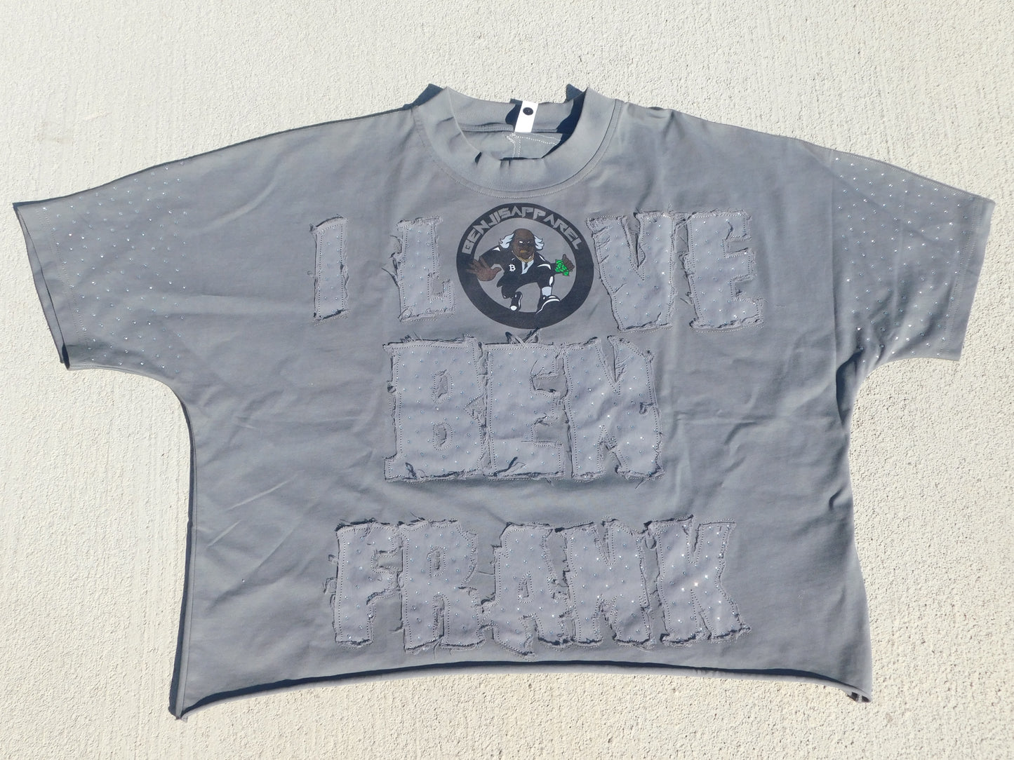 "I Love Ben Frank" Cropped Tee