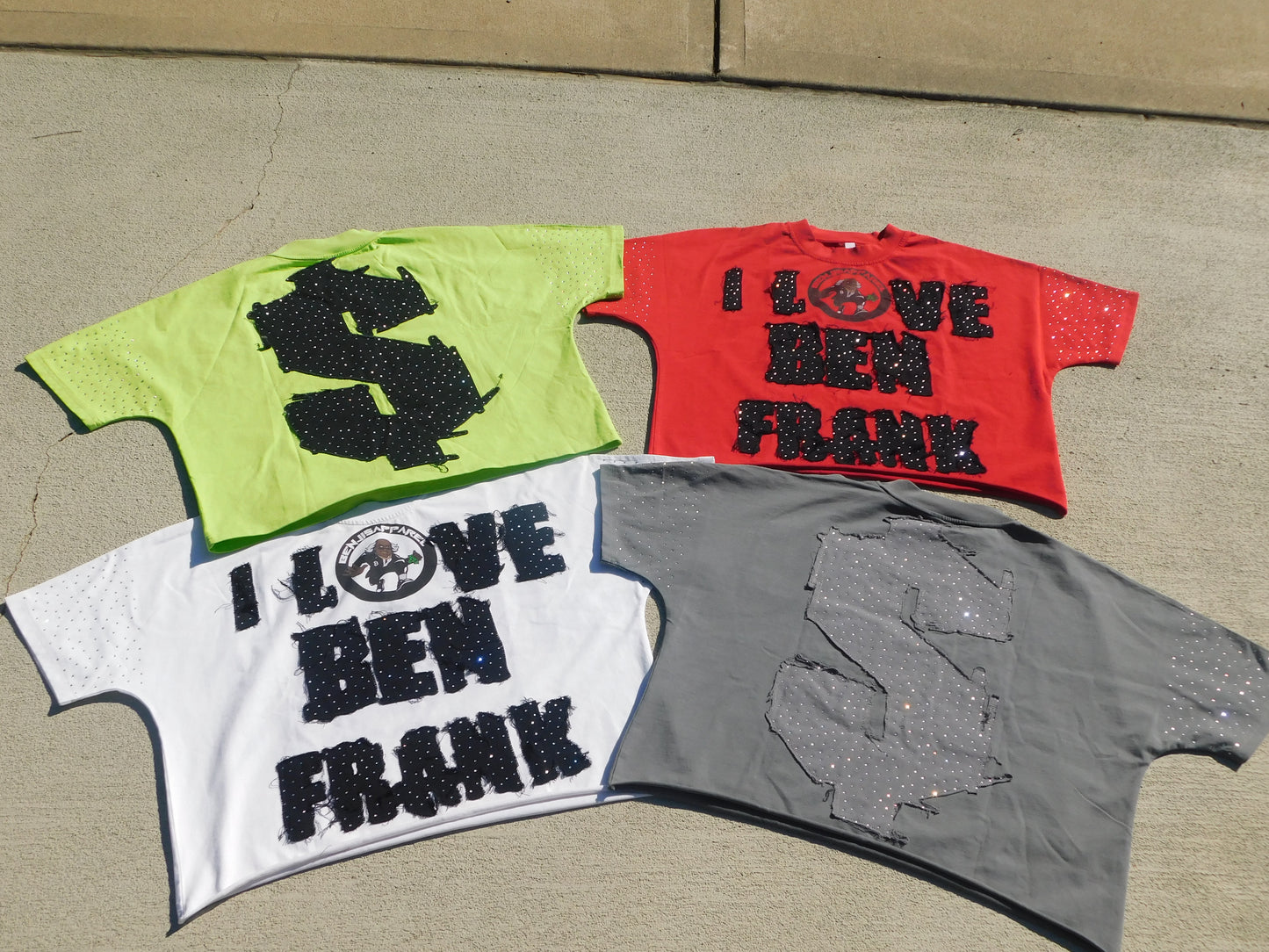 "I Love Ben Frank" Cropped Tee