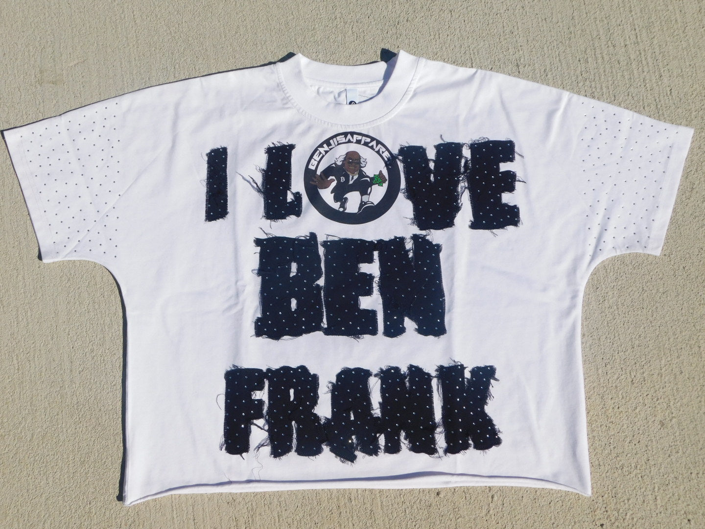 "I Love Ben Frank" Cropped Tee