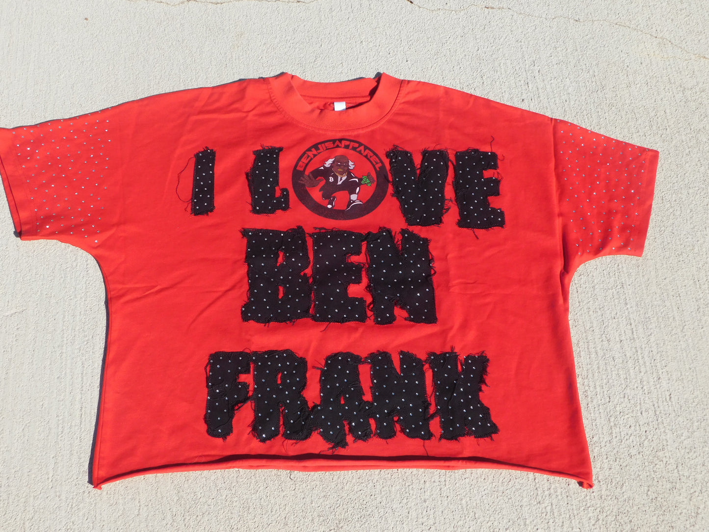 "I Love Ben Frank" Cropped Tee